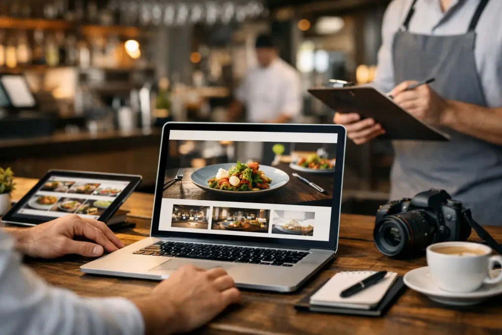 Website voor horecaonderneming laten maken